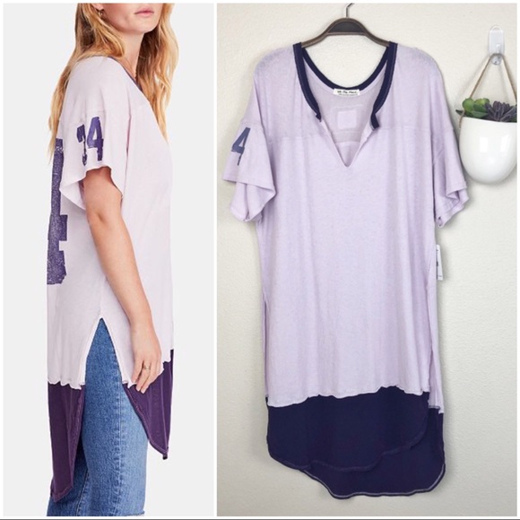 ✖️SOLD✖️•WE THE FREE• Hail Mary Colorblocked Tunic - Picture 2 of 8